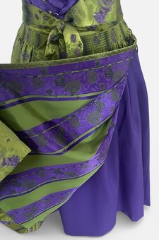 dámské dirndl, selské šaty vel. 38 - 4