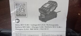 Aku vrtačka parkside - 4