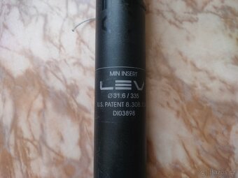 Kind shock lev Teleskopická sedlovka 31,6 mm zdvih 100mm - 4