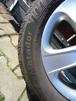 ALU KOLA 16 5x112 SEAT, OCTÁVIA 2 Golf 5,6 NOVÉ PNEU - 4