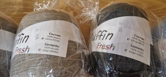 příze Muffin Fresh - pětibarevná trojnitka, návin 2000m/430g - 4