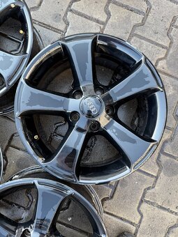 Alu VW 5x112r16 6,5J ET42 černé - 4