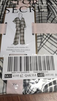 Dámská pyžama.Victoria's Secret .nova.vel.XS - 4