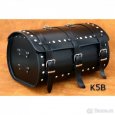 Kožený kufr - válec na chopper 48cm typ 05A,5B,5C - 4