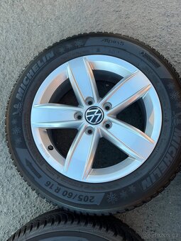 Zimní pneu+alu disky org. VW Caddy 16’ - 4
