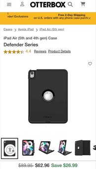 iPad Air Otterbox Defender ochranný kryt - 4