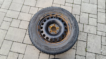 Sada zimních kol 215/60 R16 95H, disk 6,5Jx16 H2 ET41, rozte - 4