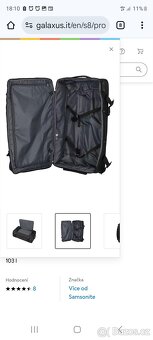 Prodám kufr Samsonite Duffle 79/29 černý a tmavě modrý. - 4