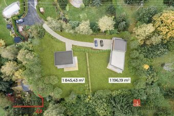 Prodej, pozemky/bydlení, 1845 m2, Kadlická 54, Liberec XV-St - 4