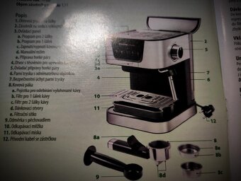 pákový kávovar espresso Tescoma President - 4