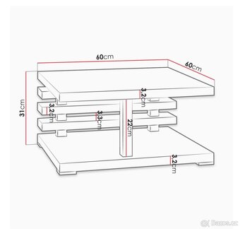 Konferenční stolek - 4