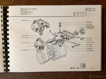 Katalog dílů Alfa Romeo Alfetta GT - 4