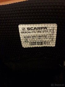 Pánské trekové boty Scarpa Mescalito TRK GTX vel.45 - 4