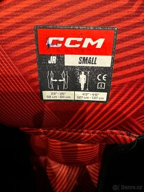 Hokejové kalhoty ccm  vel. Jr S - 4