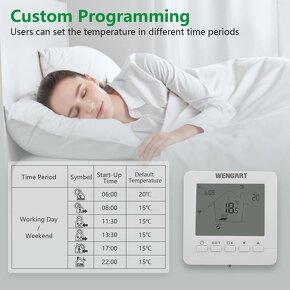 Wengart WiFi Smart Thermostat WG02B05 - 4