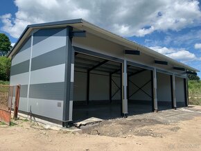 OCELOVÁ KONSTRUKCE HALY - MONTOVANÁ HALA 10x24x6m - 4