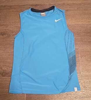 Dětské kraťasy Adidas climalite a tílko Nike vel. 140/146 - 4