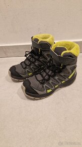Dětské zimní boty SALOMON XA PRO V8 WINTER CSWP J 33 EUR - 4
