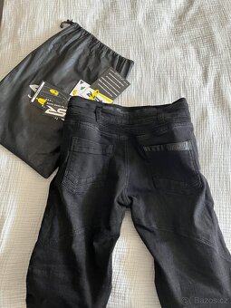 4SR Club Sport Sky Black kevlarové jeansy vel. 54 - nové - 4