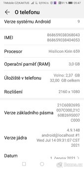 Huawei P Smart stav viz foto - 4