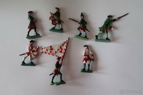 Cínové figurky - vojáci, rytíř - 4