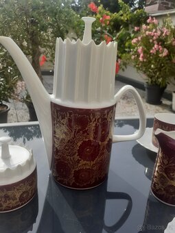 PORCELÁNOVÝ SERVIS KÁVA - J.JEŽEK LOUČKY - 4