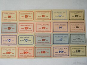 20x pivní etikety Český Brod rok 1966 - 4