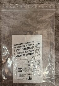 LEGO STAR WARS C3PO CHROME GOLD & POLYBAGY STAR WARS - 4