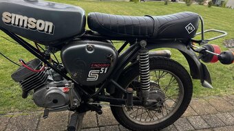 Simson S51 Enduro, originál, platné doklady a STK,pojízdný - 4