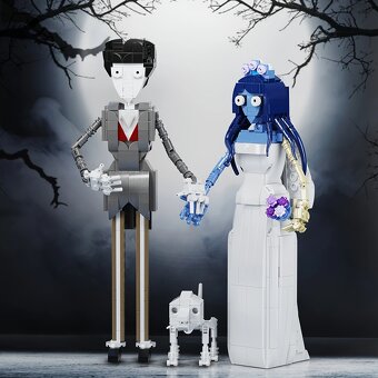 Stavebnice: Corpse Bride (Mrtvá nevěsta Tima Burtona) - 4