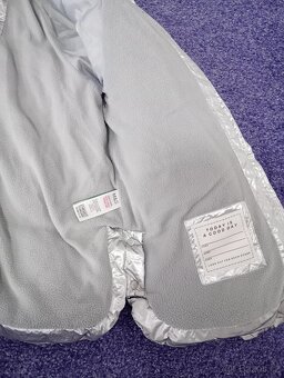 Nová metalická dívčí bunda MS, vel. 11-12 let - 4