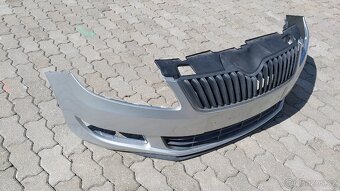 Škoda Fabia 2 – Nárazník přední stribrný 9156 Facelift - 4
