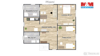 Prodej rodinného domu, 230 m², Praha Kyje, ul. Osická - 4