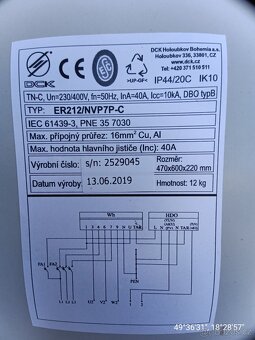 Elektroměrový rozvaděč - 4