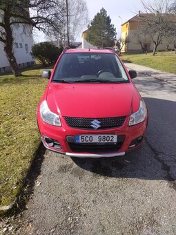 Prodám červené Suzuki SX4 - 4