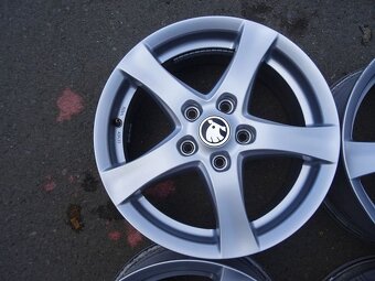 Alu disky na Škoda 16", 5x112, ET 48, šíře 6J - 4