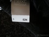 Krásné nové flitrové hucule - válenky NEXT -UK 3 stélka 23cm - 4