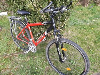 Kolo MAXBIKE GTR velikost 18, barva červeno /bílá - 4
