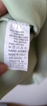 Prodám nové světle zelené pohodlné šaty - 4