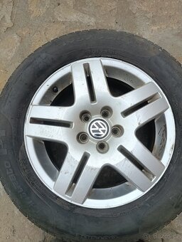 Originální alu kola VW 5x100 R15 - 4