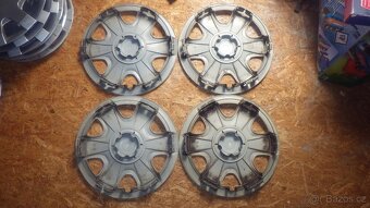 4ks originální poklice Škoda 15" typ Hermes - 4
