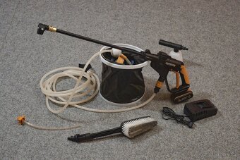Aku tlaková myčka WORX/aku/nabíječka/příslušenství - 4