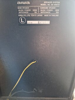 Reproduktory aiwa 120 watt - 4