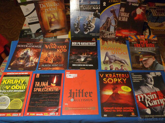 DVD filmy, audio cd - 4