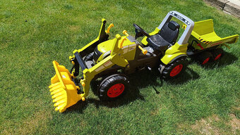 Šlapací traktor Claas Arion 430 s nakladačem a vlečko - 4