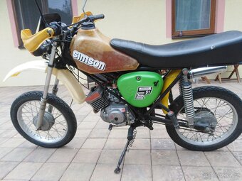 Prodám motocykl Simson S 51 E-CS Enduro v pěkném stavu - 4