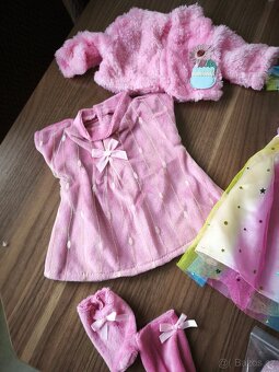 Sada oblečení pro panenku o velikosti 43cm (7ks) - 4