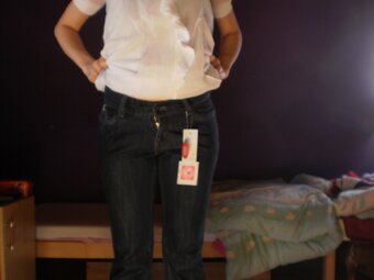 rifle# nove # džíny# Denim #visackou - 4