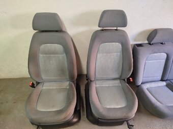 Sedadla sedačky interiér Fabia 1 - 4