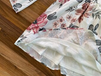 Nové květinové minišaty, vel M, Shein - 4